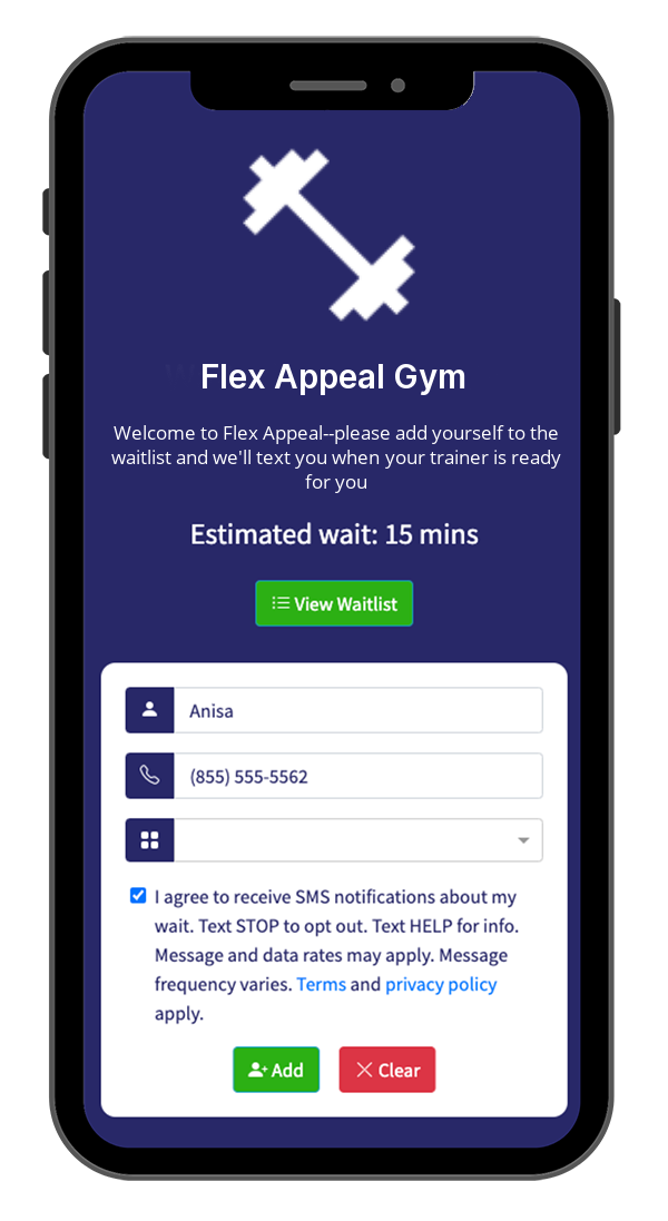 Smart Session Booking for Gyms