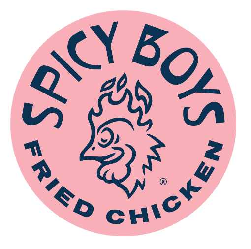 spicy boys fried chicken restaurant logo